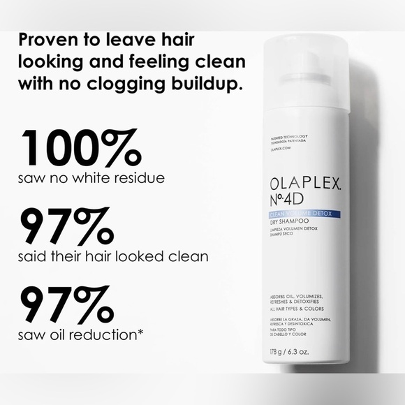 Nº.4D CLEAN VOLUME DETOX DRY SHAMPOO 250 ml Net 8.5 fl oz - Picture 7 of 17